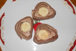 Rulada cu banane