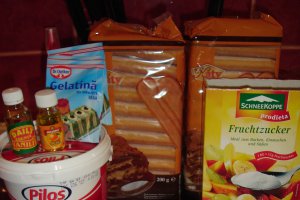 Un dulce pentru Dia - Savoiardi cu crema de iaurt 