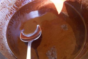 Brownies Cappucino cu nuca caramelizata