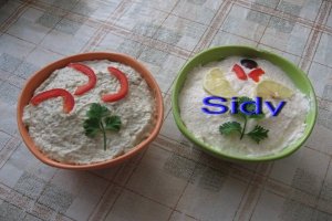 Salata de vinete si dovlecei