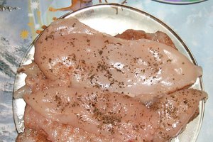 Pui cu ciuperci la cuptor