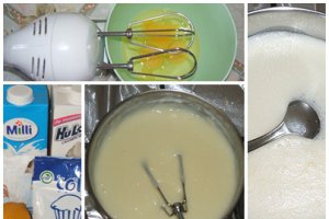 Tort cu cremă de lămâie acoperit cu ganash de ciocolată albă