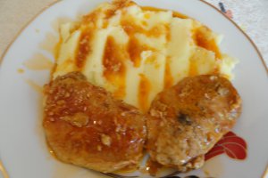 Cotlet de porc aromatizat in sos picant