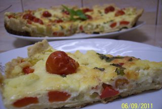 Tarta cu dovleac si gogosari