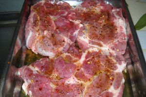 Porc la tava cu legume