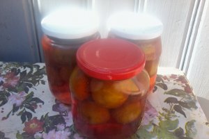 Compot de prune goldane