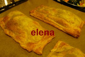 Somon in foietaj  cu garnitura de legume