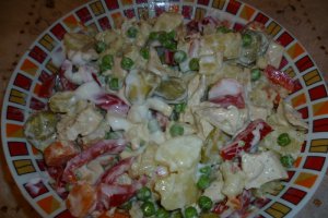 Salata de pui cu iaurt