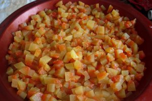 Dulceata aromata din coji de lubenita