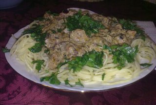 Spaghete cu 