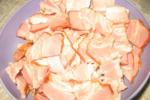 Placinta alsaciana( tarte flambée)