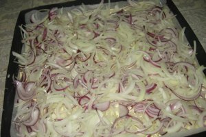 Placinta alsaciana( tarte flambée)