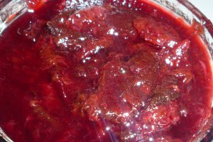 Tarta Linzer cu gem de prune
