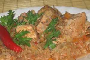 Varza cu carne de porc