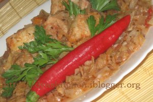 Varza cu carne de porc