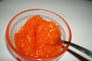Gem de morcovi cu parfum de roze