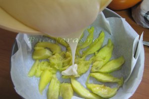 Prajitura cu mango rasturnata