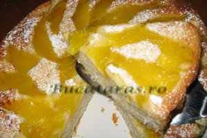 Prajitura cu mango rasturnata