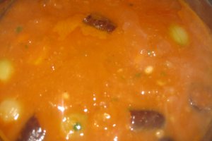 Ciorba de fasole cu costita