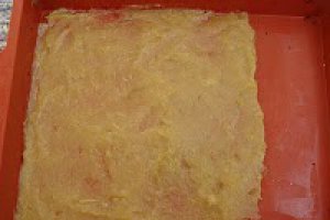 Creme Piatou cu mere caramelizate si napolitane din mere uscate