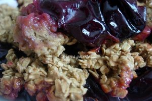 Crumble cu prune