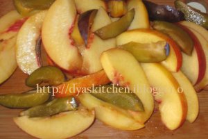 Prajitura de iaurt cu fructe