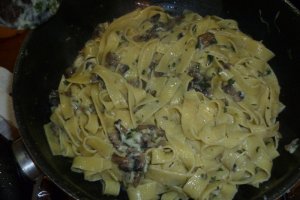Tagliatelle cu ciuperci