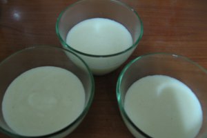 Gris cu lapte si sirop de zahar ars