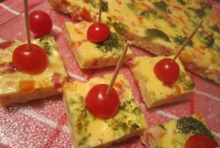 Chec aperitiv cu broccoli