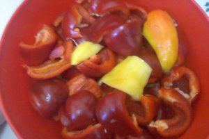 Pasta de ardei capia,gogosari si ardei iuti