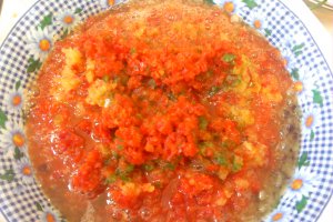 Pasta de ardei capia,gogosari si ardei iuti