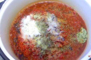 Pasta de ardei capia,gogosari si ardei iuti