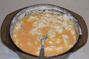 Plăcintă cu conopidă şi brânză