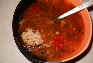 Ciorba de perisoare