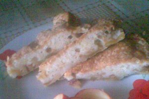 Tarta" alba "cu mere