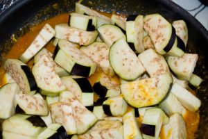 Curry de vinete