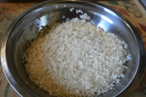 Pilaf cu ciuperci si curcan