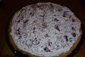 Tarta cu crema mascarpone si aroma de mure