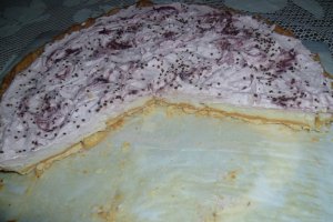 Tarta cu crema mascarpone si aroma de mure