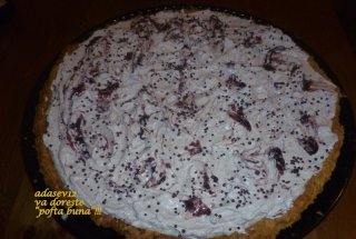Tarta cu crema mascarpone si aroma de mure