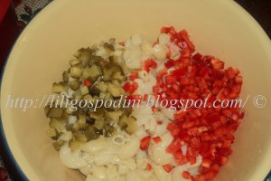 Salata de paste cu maioneza