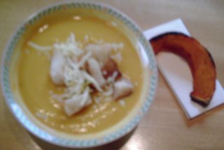 Supa crema de dovleac si alte legume