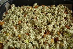 Crumble cu mere