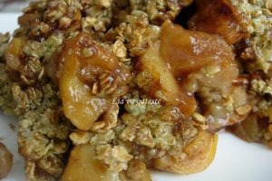 Crumble cu mere
