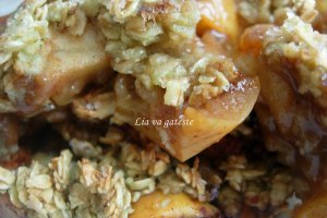 Crumble cu mere