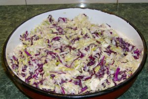Salata de varza pentru iarna (reteta Motan)