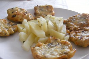 Snitel din ciuperci