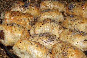 Ficăței de pasăre în foietaj