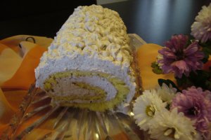 Rulada cu crema de halva