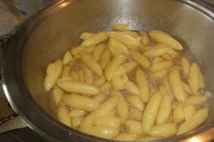 Schupfnudeln mit zimt und zucker